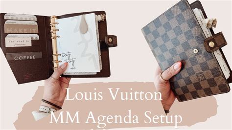 louis vuitton mm agenda|More.